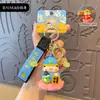 Baimao Original Loto Pequeño Dios de la Riqueza Llavero Femenino Lindo Creativo Exquisito Pequeño Erudito Cada Examen Debe Aprobar Colgante para Bolsa