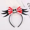 Tocado de Halloween Cabeza de Diablo Calabaza Diadema Festival de Fantasmas Fiesta Disfraz Niñas Linda Divertida Diadema Accesorios para el Cabello Transfronterizos