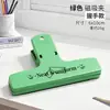 Nuevo clip magnético de cola larga para cuenta manual color macarrón plástico clip magnético para cuenta manual columpio estudiante Clip para facturas y papeles de examen