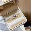 Anillo de Plata de Ley S925 con Amatista Natural Redonda Cabujón para Mujer, Moderno y Atmosférico, Estilo de Nicho, Anillo de Lujo Suave y Ligero