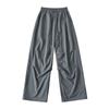 Pantalones Paracaídas Casuales de Verano Delgados para Mujer Estilo Americano Pierna Ancha Cintura Alta Secado Rápido Pantalones Cargo