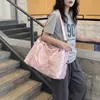 Bolsa de viaje para mujer, gran capacidad, bolsa de equipaje de mano, adecuada para viajes de negocios y desplazamientos diarios, bolsa de mano para guardar ropa, bolsa de mano para viajes cortos, moderna