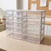 Organizador de mesa novo modelo para material de escritório e cosméticos, organizador multi-camadas retrátil para itens diversos, caixa de armazenamento de mesa