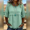 Nueva Ropa de Mujer Otoño 2026: Blusas Transfronterizas Estilo Europeo y Americano, Camisas de Color Sólido Holgadas de Moda