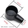 Tapa protectora de aislamiento para terminal de batería varias especificaciones manguito de goma para cable tipo tubo PVC blando funda ignífuga para batería