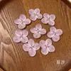 Impresión 3D Simulada Piezas de Goma Suave de Hortensia Pétalos Pequeños DIY Tocado Materiales para Ropa Accesorios Accesorios para Fotografía