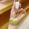 Corazón Patriótico Día Nacional Llavero Dorado Bendición del Funcionario Celestial Colgante para Teléfono Móvil Colgante para Bolso Regalo de Vacaciones Bolsa de la Suerte Regalo