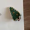 Presilha de cabelo de Natal, presilha BB de lã bordada em crochê, presilha lateral doce e fofa para crianças e meninas, pequeno acessório de cabelo