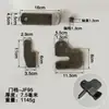 Conjunto de Acessórios Batente de Porta Espessado para Trailer Basculante para Caminhões Basculantes e Trailers com Porta Lateral
