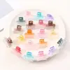 Pinza para el Cabello Mini Linda Transparente con Degradado Transfronterizo Pinza Pequeña para el Cabello Pinza para Flequillo Accesorio para el Cabello