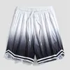 2026 Superventas Transfronterizo Europeo y Americano Color Degradado Impresión 3D Holgado Casual Deportivo Transpirable Secado Rápido Shorts de Playa para Hombre