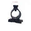 Clip para Luz Lateral de Casco de Bomberos y Rescate Montado en Riel Soporte para Linterna Lateral de Sombrero Clip Sujeta Luces de Enganche