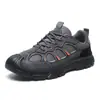 Zapatos para Hombre Nuevos de Suela Gruesa Huecos Transpirables Casuales Ropa de Trabajo Zapatos para Hombre Zapatos de Senderismo al Aire Libre Montañismo Venta al por Mayor Transfronteriza
