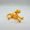 Explosiones transfronterizas impresión 3D estatua de perro calavera articulación móvil marea creativa adornos de juego artesanías