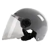 Casco de coche eléctrico ABS femenino masculino Cuatro Estaciones universal Pintura moda simple transpirable venta al por mayor no de motocicleta casco de verano