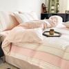 Nantong Home Textile - Edredón para cama de madre e hijo, clase A, de una pieza, de algodón lavado, de tres piezas, para primavera y verano, 180 x 220