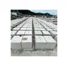 Pilares fotovoltaicos pré-fabricados de concreto cimentício, concreto fotovoltaico maciço, painéis fotovoltaicos, bases solares de cimento em estoque
