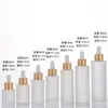 Botellas de Aceite Esencial Esmeriladas al por Mayor, Botellas Transparentes para Esencias, Botellas Dispensadoras Cosméticas Portátiles de Viaje, Botellas de Muestra para Productos de Cuidado de la Piel