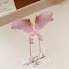Pendientes de Flor Coloridos con Aguja de Plata Estilo Vacaciones de Verano, Pendientes de Moda de Lujo Ligero de Alta Gama, Accesorios para Orejas de Nicho para Mujeres