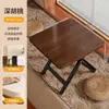 Mesa dobrável de cozinha, adequada para uso doméstico, escrivaninha infantil, apartamento de aluguel, sala de estar, mesa de jantar dobrável, mesa para barraca ao ar livre