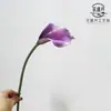 Arreglo de Flores Artificiales de Lirio Calla para Montaje de Escenas, Flores Falsas para Decoración 3D de Restaurante, Adornos de Arte Floral, Accesorios para Sala de Estar, Ramo de Flores