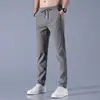 Novas Calças Longas de Verão Calças Casuais para Homem 2026 Largas Finas Respiráveis Calças Esportivas Calças Casuais Retas Secagem Rápida para Homem
