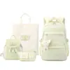 25 Novos Modelos de Mochilas Leves Multifuncionais para Estudantes do Ensino Médio Feminino, com Aparência Moderna, Leves, Redutoras de Pressão, Impermeáveis