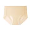 Ropa interior bacteriostática de seda de hielo para mujer 10A sin costuras 100% algodón ropa interior para mujer de talle medio transpirable sin cadera
