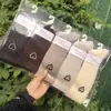 26 Calcetines Caídos de Media Pantorrilla para Mujer Otoño Invierno Calcetines de Pelo de Camello Calidez para Mujer Otoño Invierno Venta al por Mayor