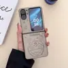 Funda Jingle oppofindn2flip para Teléfono, Cuero Estampado Find N3Flip, Marca de Moda, Funda de Cuero de Gama Alta