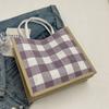 Bolsa Tote Waffle de Grande Capacidade para Mulheres 2026 Outono e Inverno Nova Bolsa Tote para o Dia a Dia Ins Bolsa Tote de Ombro de Grande Capacidade