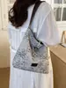Bolso tote grande y ligero para mujer, versátil y de gran capacidad, nuevo diseño de moda 2026, de un solo hombro, con bordado estilo chino, bolso tipo cubo