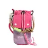 Bolsa de Celular Color Block Esportiva de Verão para Homens e Mulheres 2026 Nova Leve Versátil com Cordão Mini Bolsa Transversal