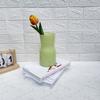 Nuevo Jarrón de Vidrio Crema Estilo Chino Decoraciones de Diseño para el Hogar Adornos de Jarrón Creativo Hidropónico Jarrón Popular en Internet ins