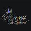 Comercio exterior al por mayor Pegatinas para coche Princess Baby On Board Pegatinas para coche Crown Princess A262