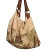 Bolso de Tela Patchwork Floral Vintage Estilo Nuevo 2026 Inspirado en el Bosque con Adorno de Encaje Retro, Versátil para el Viaje Diario, Se Puede Llevar como Bolso de Hombro o Bolso de Mano