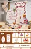 Montagem de Cena de Decoração de Primeiro Aniversário Estilo Coreano com Ambiente para Meninos e Meninas, Parede de Fundo de Painel de KT Estilo Ins