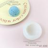 Molde de silicone para casquinha de sorvete decoração de bolo de açúcar ferramentas de panificação de chocolate molde de amassamento de argila para sabão artesanal