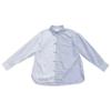 Camisa de manga larga con botones y costuras a rayas de estilo nicho para hombre y mujer, estilo nacional, estilo chino, de marca de moda de otoño.