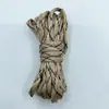 Cuerda de Montañismo de Supervivencia al Aire Libre DIY Núcleo de Polipropileno Haz de Cuerda de Paraguas Pulsera Color Cuerda Tejida de Siete Hilos 3 m