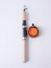 Caña de Pesca en Hielo con Mango de Espuma, Carrete de Pesca en Hielo, Accesorios para Pesca en Hielo, Caña de Pesca de Invierno, Caña Pequeña de Mar de Invierno, Caña de Pesca Ligera Corta, Carrete de Pesca de Invierno
