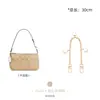 Cadena de extensión Kouchi al por mayor transfronteriza con decoración de corazón, cadena de repuesto para bolsa de mahjong, modificación de accesorio de bolsa con correa de hombro debajo del brazo