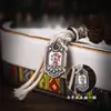 Clip Fu Dao, colgante de obra literaria de estilo nacional, lluvia gradual, accesorios de pulsera, collar tabú de crepe mirto, colgante pequeño DIY