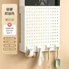 Cubierta Decorativa Perforada para Tubería de Calentador de Agua a Gas Panel de Cubrimiento Montado en Pared para Cocina Estante de Almacenamiento Debajo del Calentador