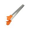 Clipe Criativo de Silicone para Lanche Aço Inoxidável Alta Temperatura Clipe para Alimentos Silicone de Grau Alimentício Clipe de Gelo Antiderrapante Clipe para Cubos de Açúcar Clipe para Batata Frita
