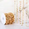 1 m corrente de trevo de quatro folhas corrente de pescoço corrente base corrente de cobre colar pulseira joias acessórios de joias diy Y40