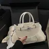 Bolso de mano de alta gama estilo extranjero moda para ir al trabajo tendencia bandolera de sillín ocio versátil bolso con cadena bolso de mensajero para mujer