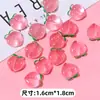 Estilo Aguijón de Verano Melocotón Gadgets Creativos de Resina Planos Fondo Pegamento de Crema diy Funda para Teléfono Móvil Decoración de Pasador de Pelo