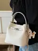 Bolso Cubo Sencillo para Mujer Primavera 2026 Nuevo Elegante Bolso de Hombro para Viajar Bolso de Mano de Moda Bolso Cruzado Tipo Cesta