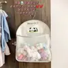 Bolsa de pendurar para organizar roupas íntimas, meias e calcinhas, bolsa organizadora fofa de várias camadas, bolsa de malha para pendurar, bolsa de armazenamento para trás da porta, nécessaire